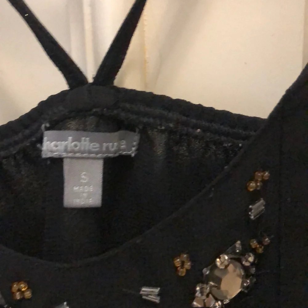 Black studded cami - Picture 3 of 3